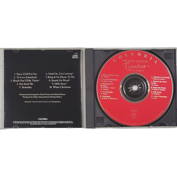 Michael Bolton Timeless The Classics CD - 1992 - Picture 3 of 4